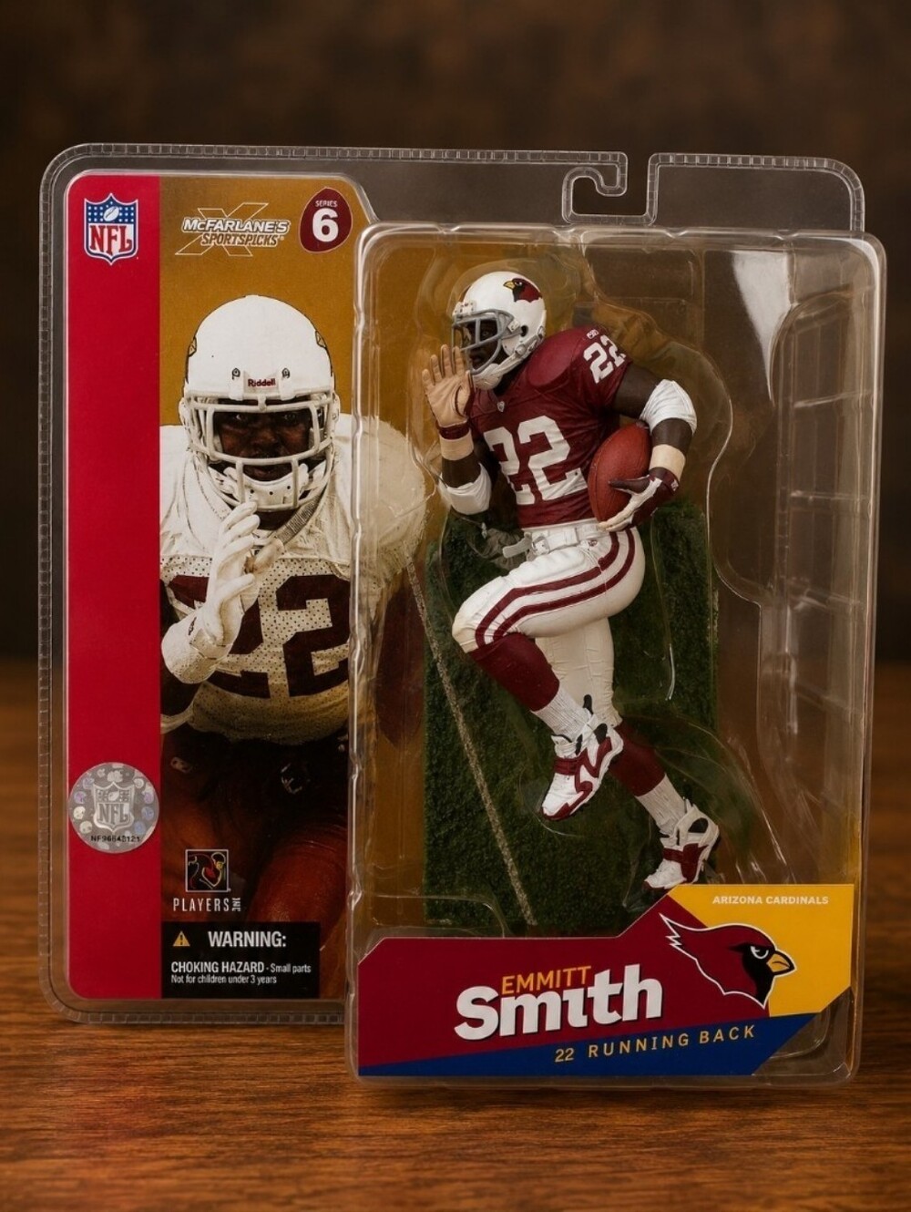 McFarlane Toys NFL Series 6 Emmitt Smith Arizona Cardinals Action Figure